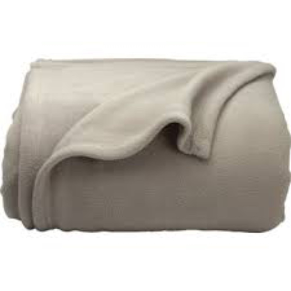 Cotton bay Ashby collection fleece blanket  NEW